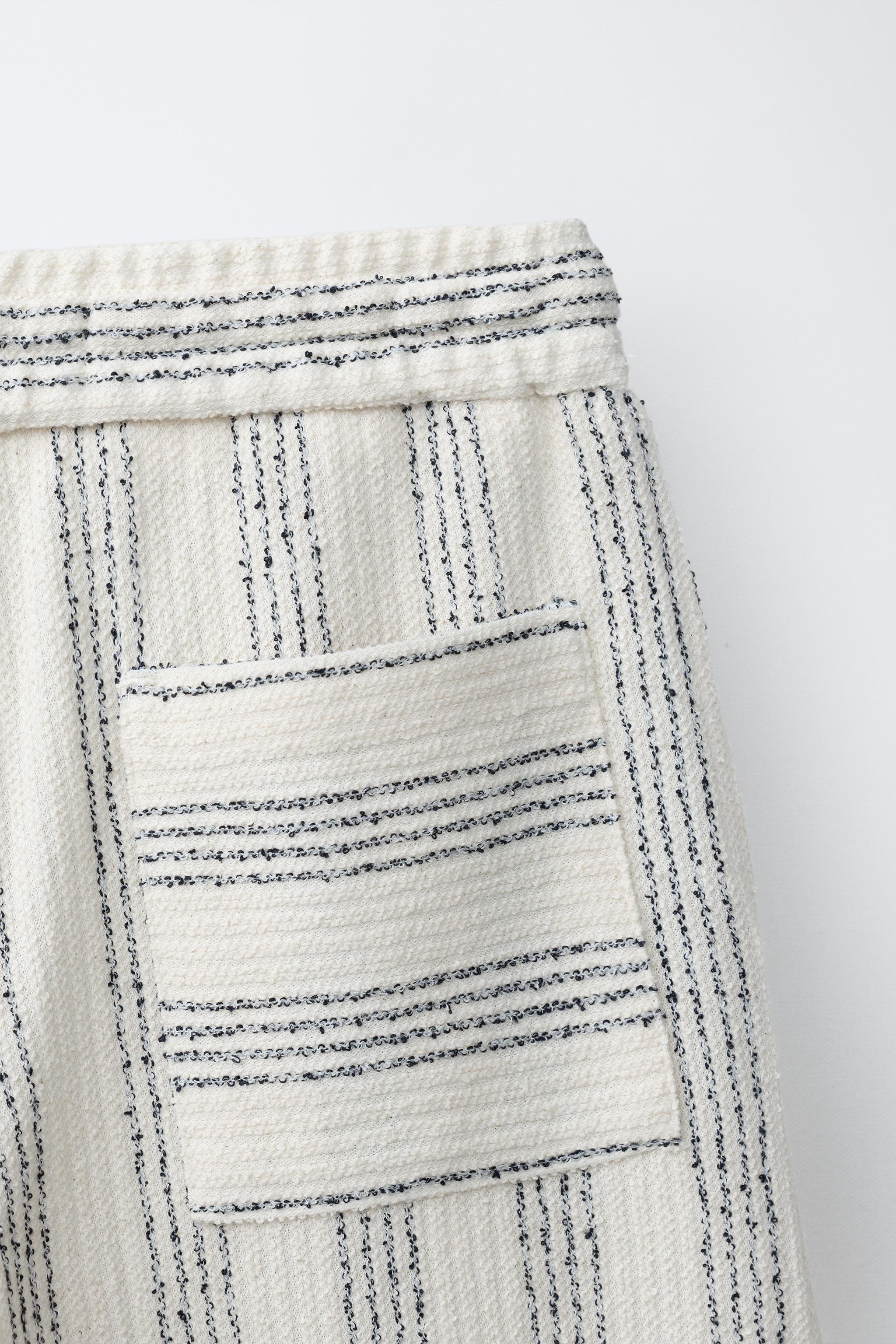 STRIPED RUSTIC PANTS